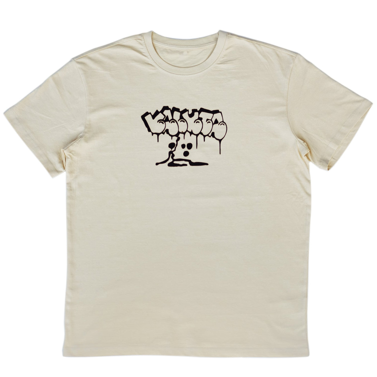 Valuta Dripped Bottle T-Shirt Sand