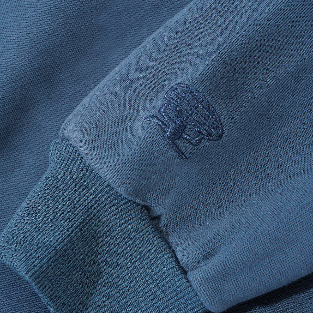 Butter Goods Basic Hoodie Denim Butter Goods Basic Hoodie Denim