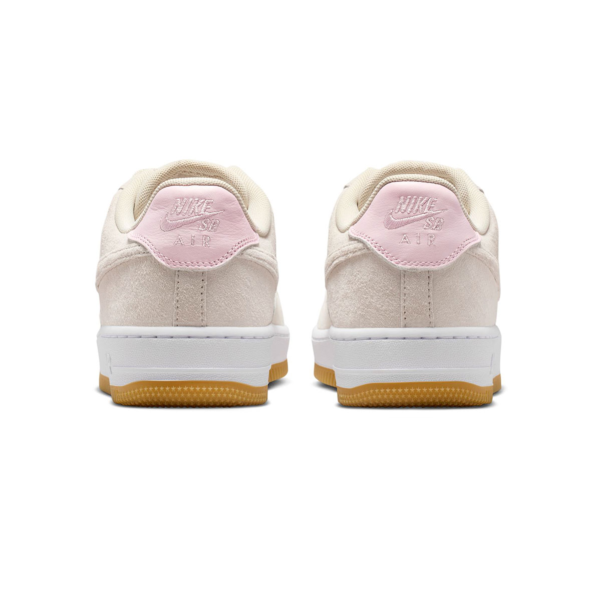 Nike SB Air Force 1 Lt Orewood Brn/Lt Orewood Brn-White-Pink Foam-Gum Lt Brown