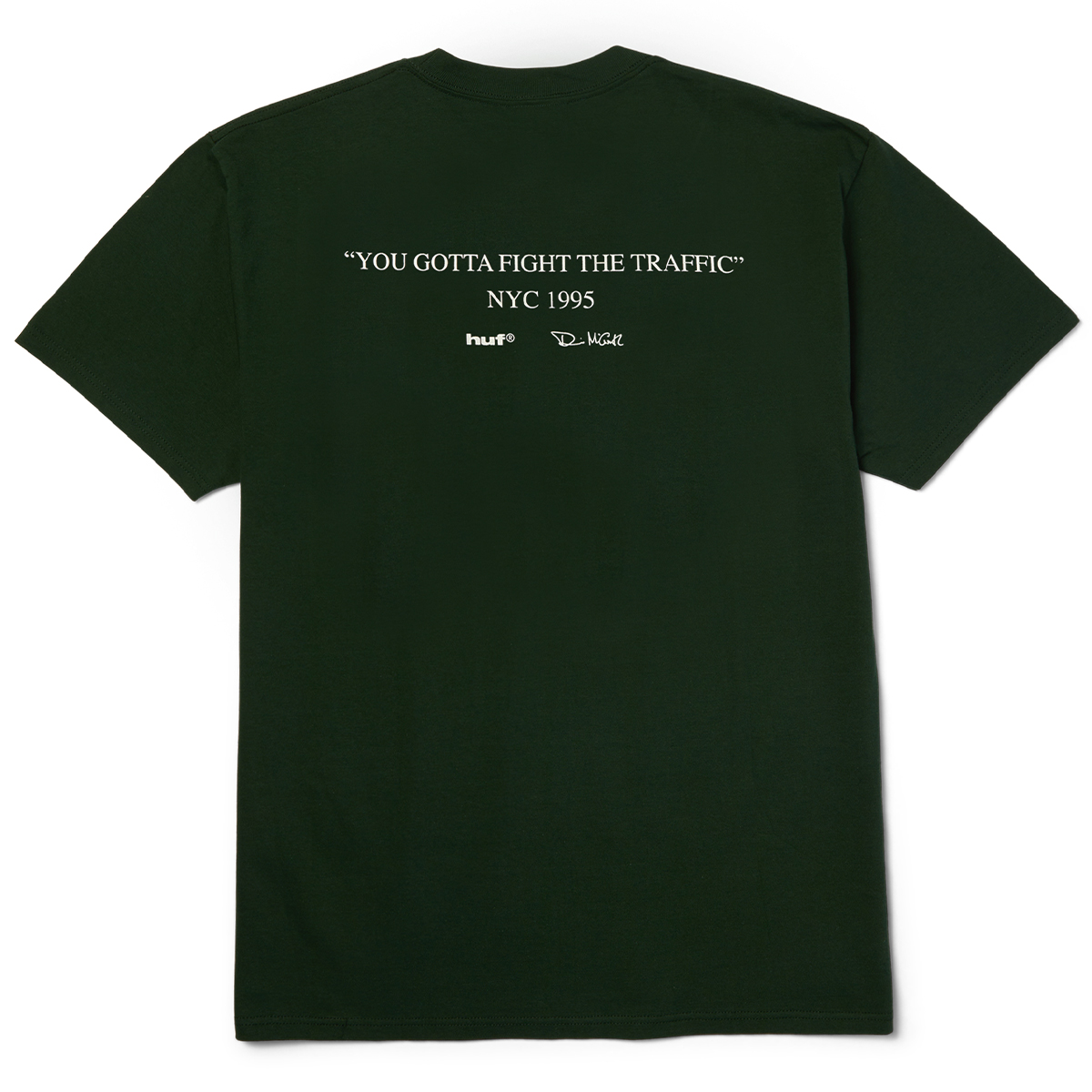 HUF Fight The Traffic T-Shirt Forest Green