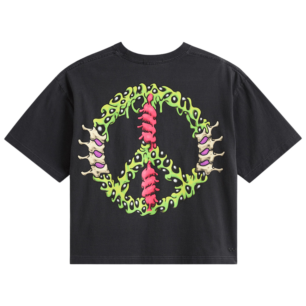 Vans Wreckpack Claw Peace Short T-Shirt Black