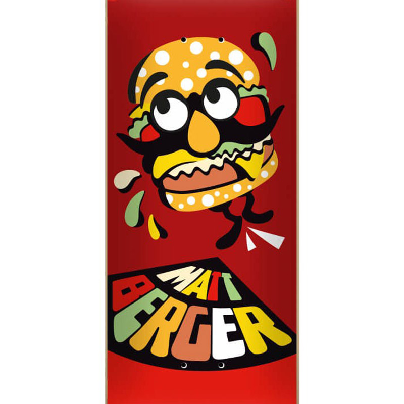 Flip Berger Block Skateboard Deck 8.25