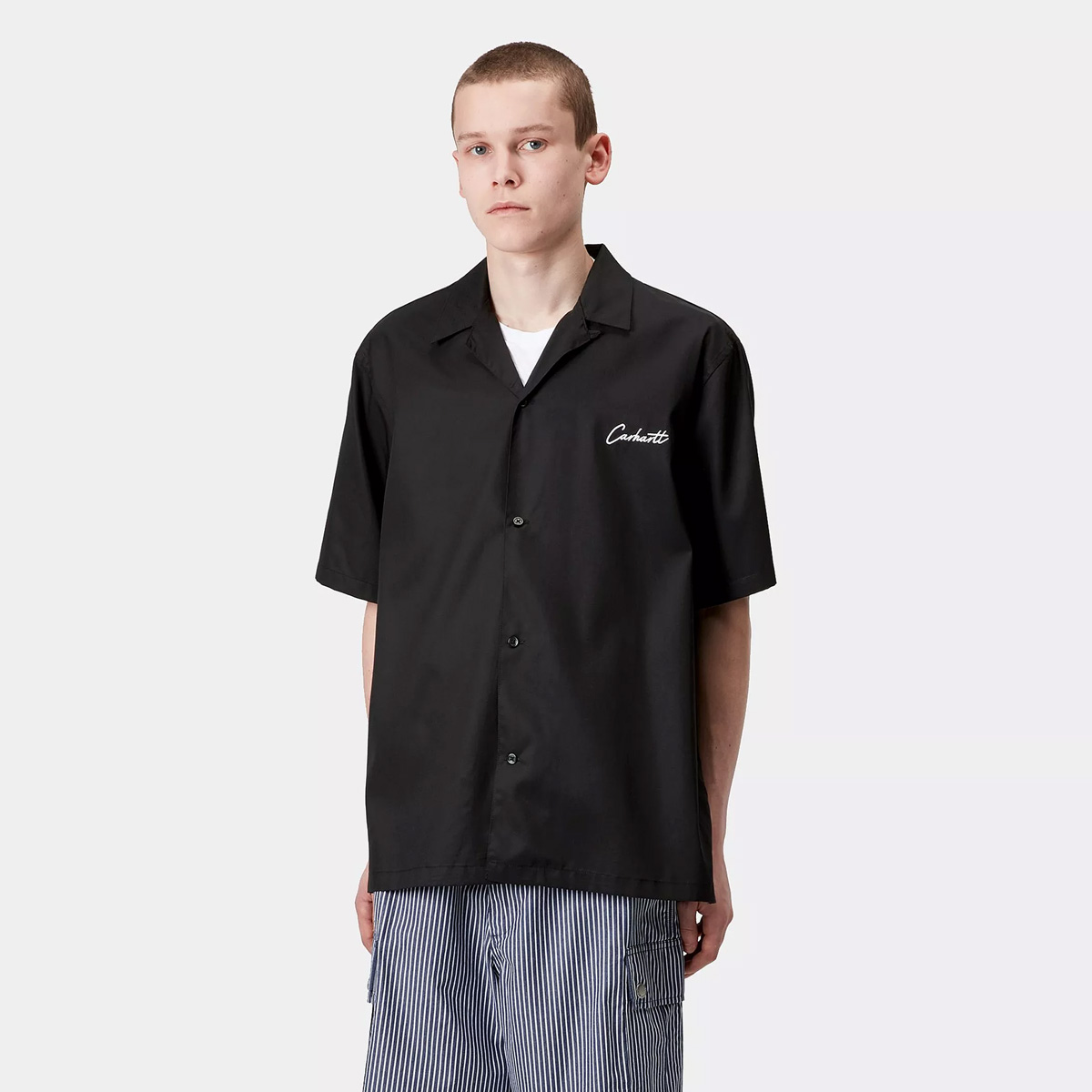 Carhartt WIP Delray Shirt Black/White Carhartt WIP Delray Shirt Black/White