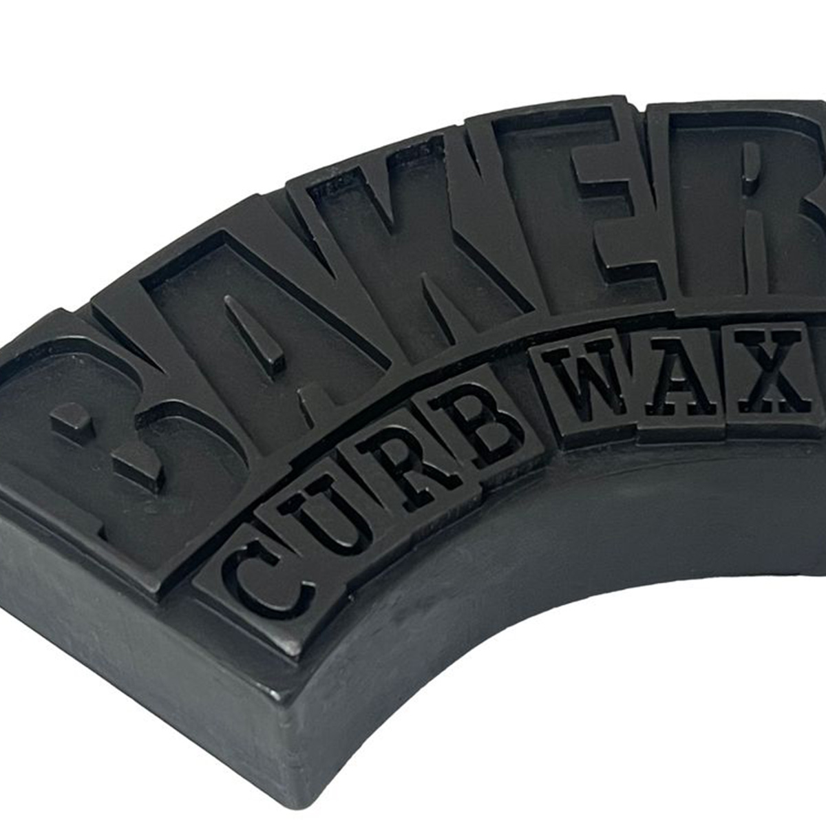 Baker Arch Logo Curb Wax Black