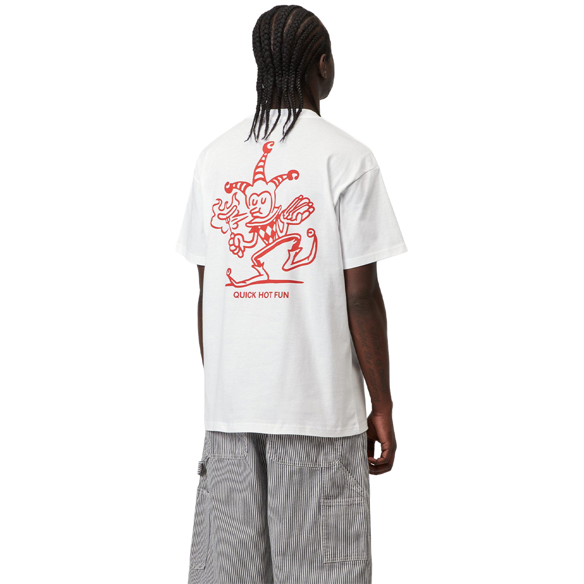 Carhartt WIP Harlequin BBQ T-Shirt White