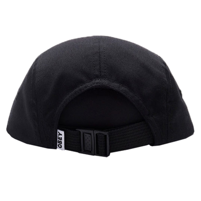 Obey Eyes 5 Panel Cap Black Obey Eyes 5 Panel Cap Black