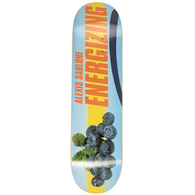 Alltimers Energizing Alexis Sablone Skateboard Deck Blueberry 8.25 Alltimers Energizing Alexis Sablone Skateboard Deck Blueberry 8.25