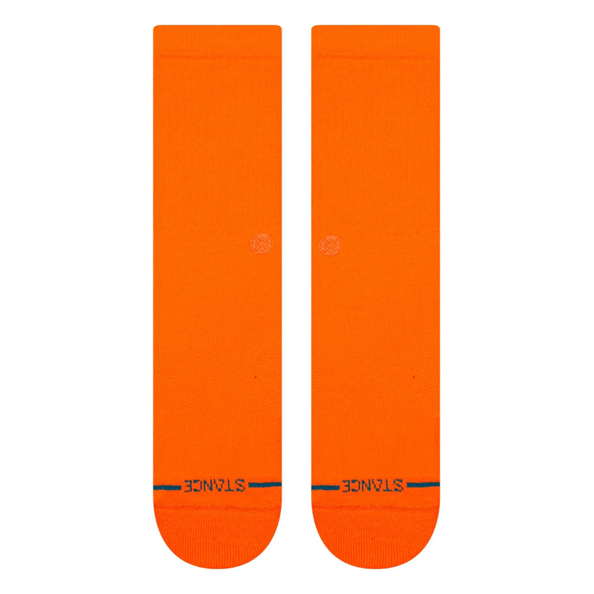 Stance Icon Socks Neon Orange