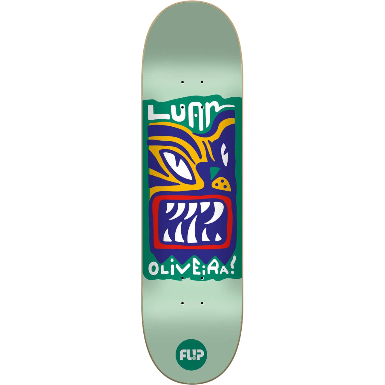 Flip Luan Block Skateboard Deck 8.13 Flip Luan Block Skateboard Deck 8.13