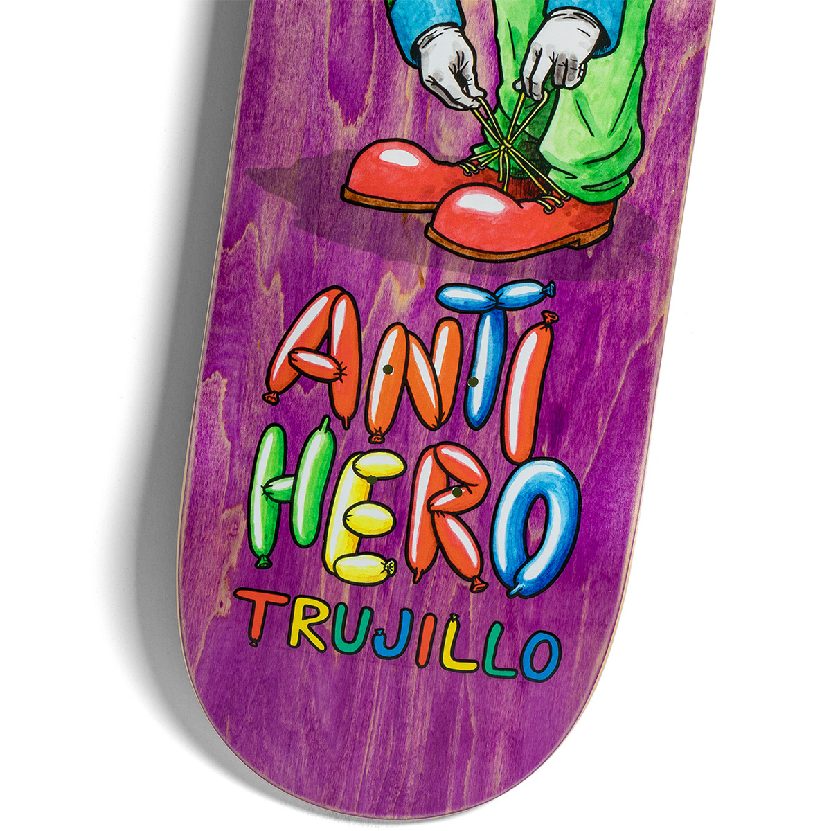 Anti hero Trujillo Bozos Skateboard Deck 8.75 Anti hero Trujillo Bozos Skateboard Deck 8.75