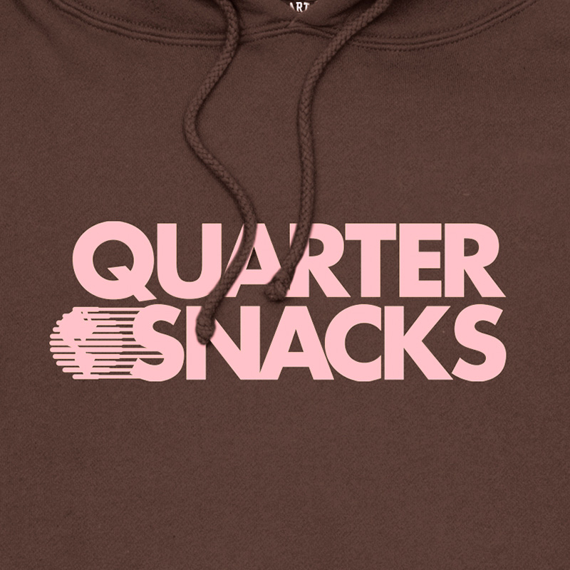 Quartersnacks Journalis Hoodie Brown Quartersnacks Journalis Hoodie Brown