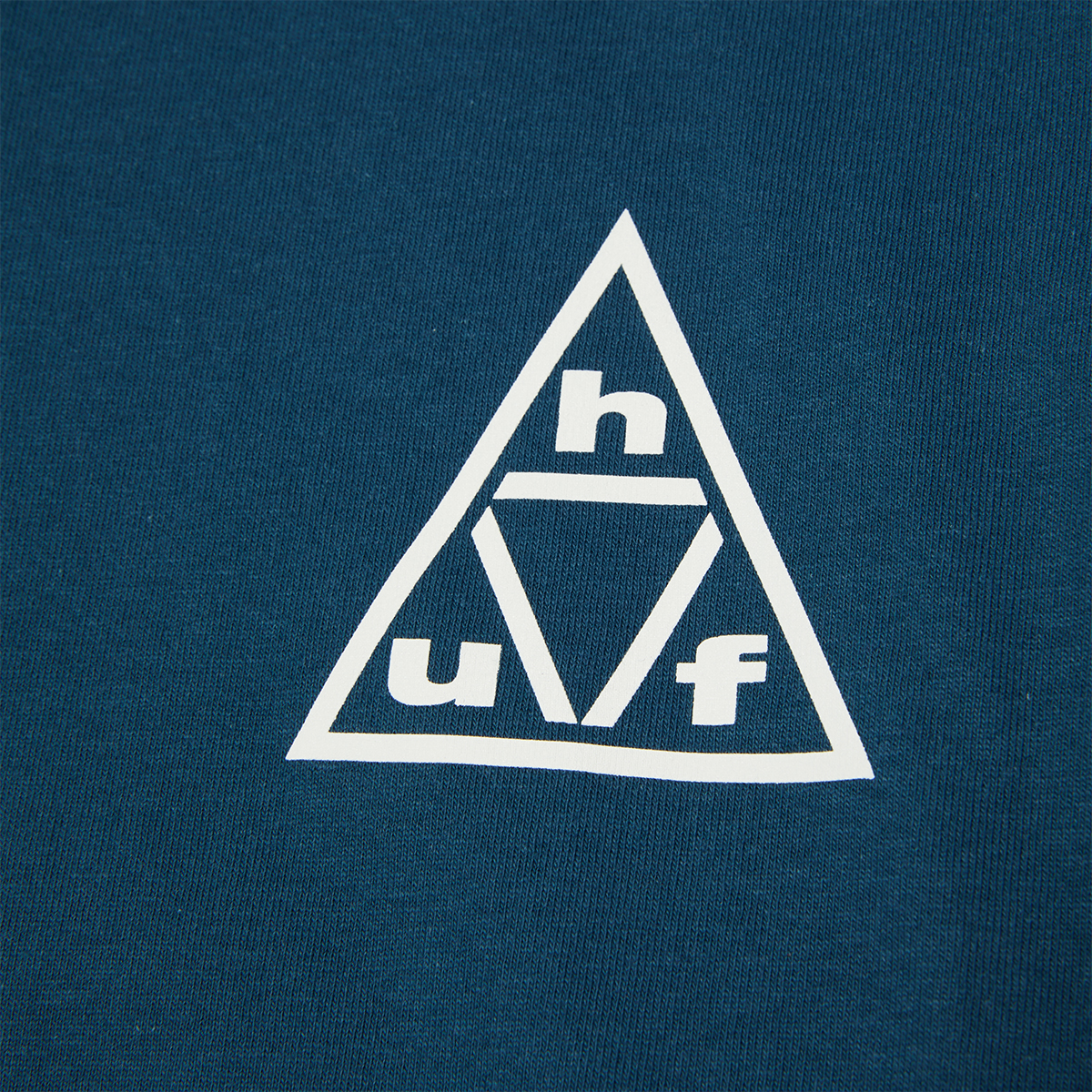 HUF Triple Triangle T-Shirt Harbor Blue/White