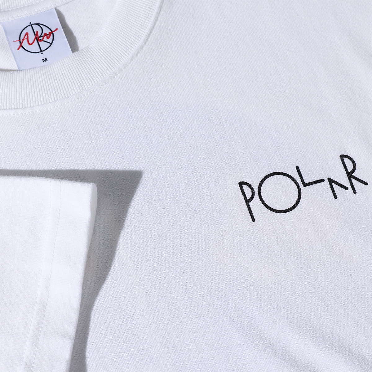Polar Fill Logo T-Shirt Märtas Roses White