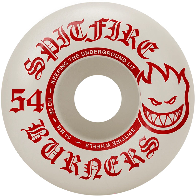 Spitfire Burner Wheels Red 99D 54mm