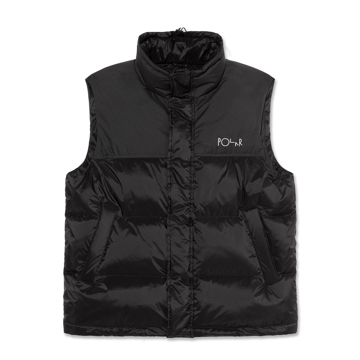 Polar Basic Puffer Vest Black Polar Basic Puffer Vest Black