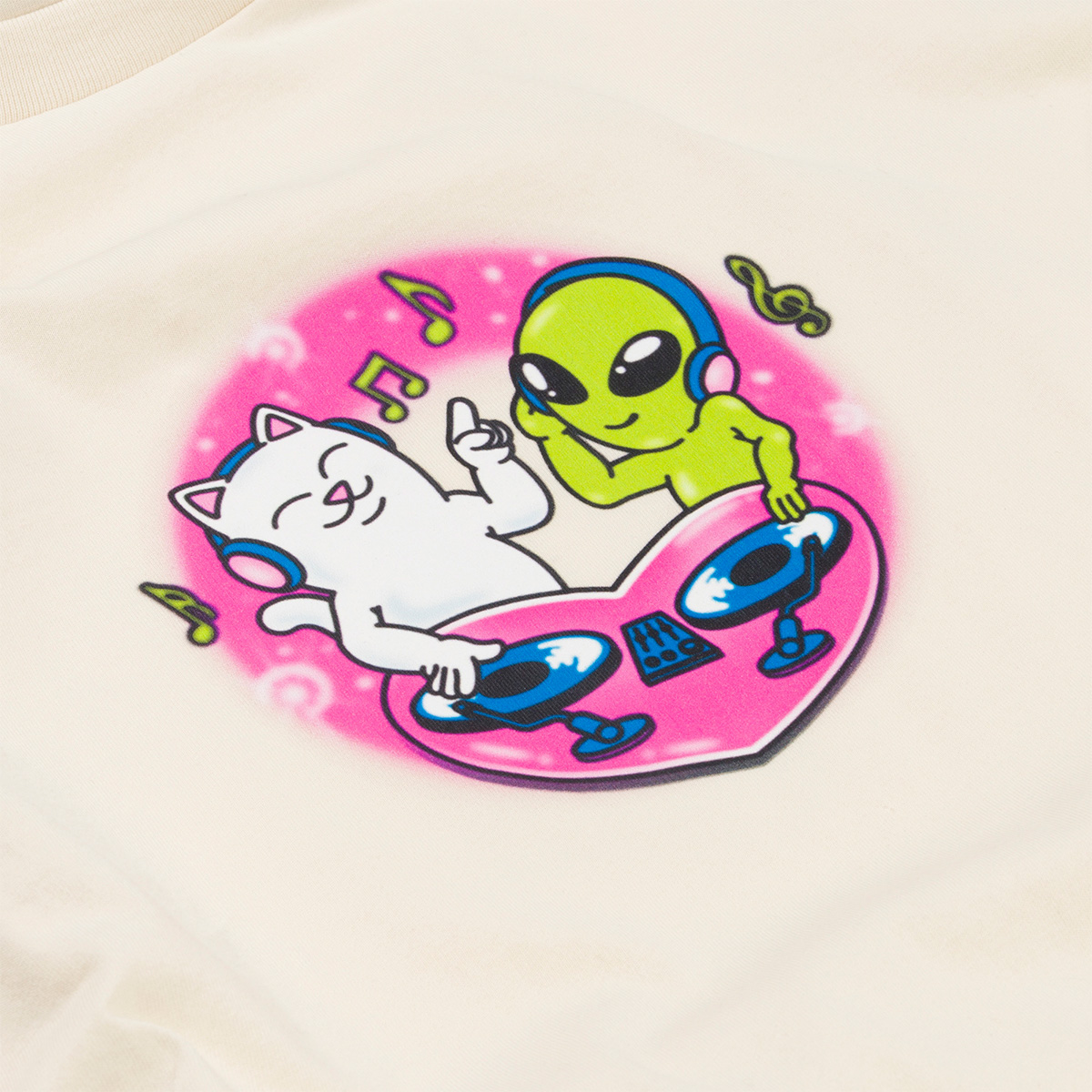 RipnDip Love Is Ripndip T-Shirt Natural RipnDip Love Is Ripndip T-Shirt Natural
