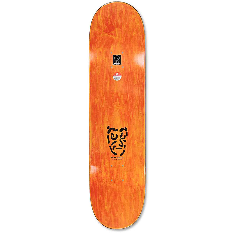 Polar Oskar Rozenberg Facescape Wheel Well Skateboard Deck Various Stains 8.25