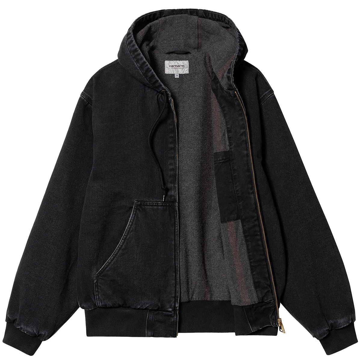 Carhartt WIP OG Active Jacket Black Stone Washed Carhartt WIP OG Active Jacket Black Stone Washed
