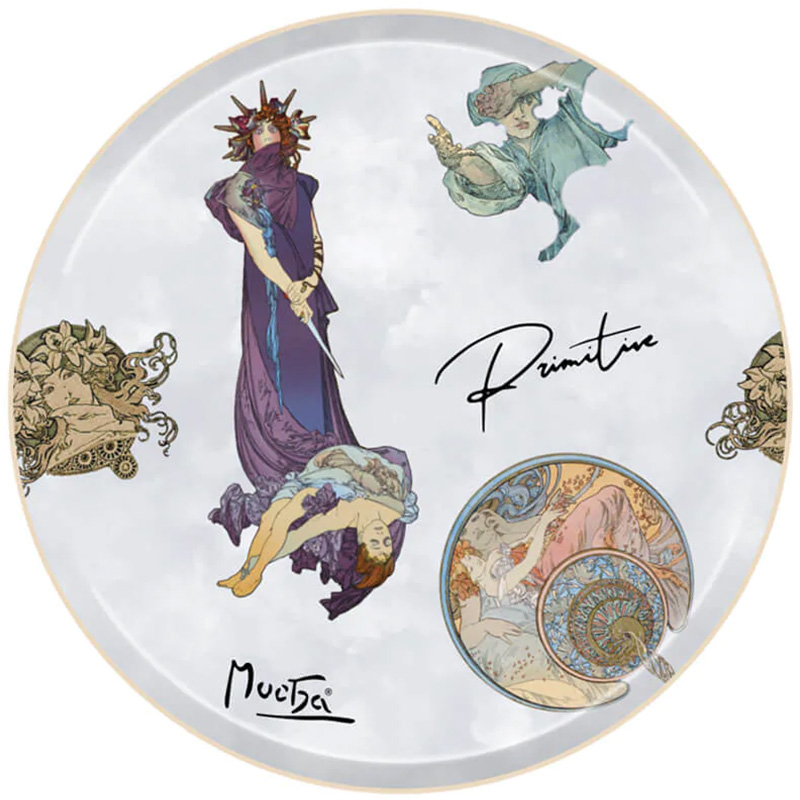 Primitive Tragedy Plate Light Grey Primitive Tragedy Plate Light Grey
