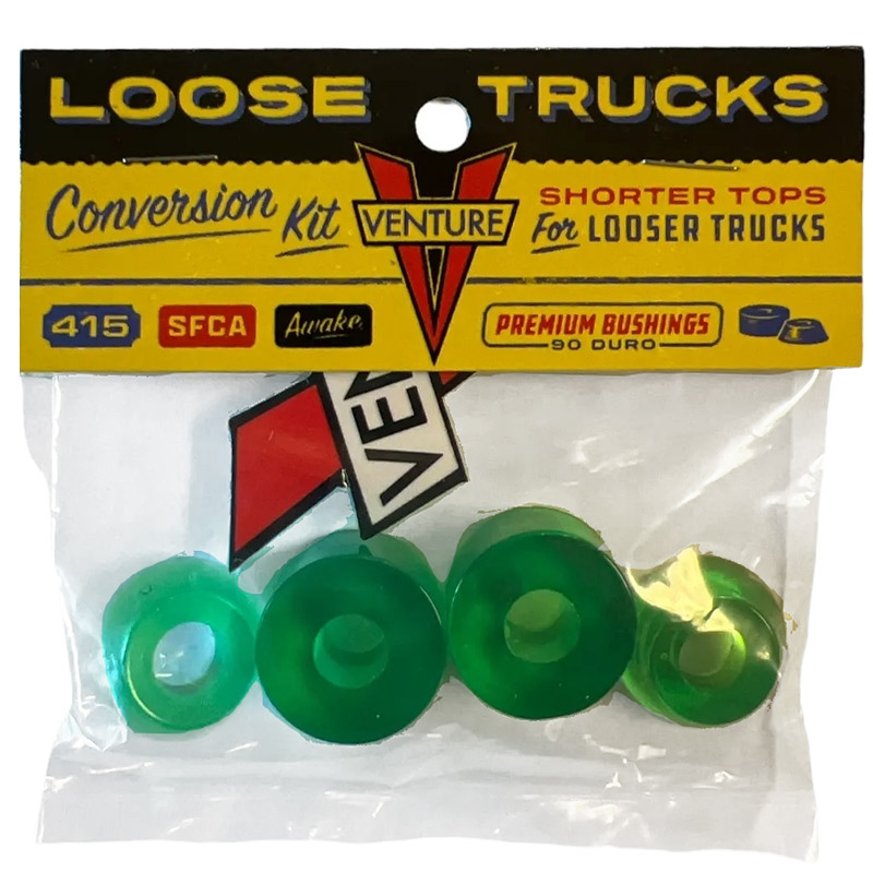 Venture Bushings Loose Truck Kit 90DU Green Venture Bushings Loose Truck Kit 90DU Green