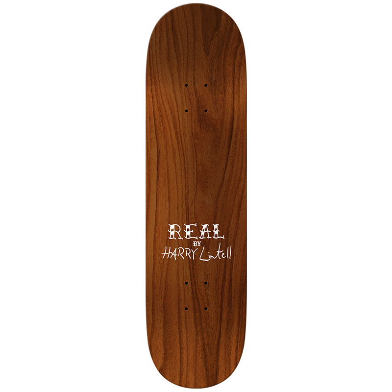 Real Lintell Moto Skateboard Deck 8.5
