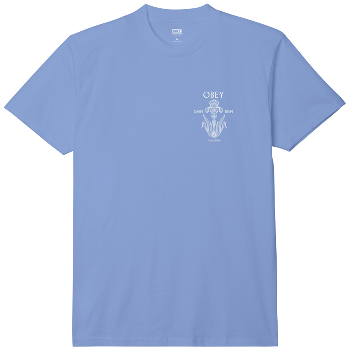 Obey Iris in Bloom T-Shirt Digital Violet Obey Iris in Bloom T-Shirt Digital Violet