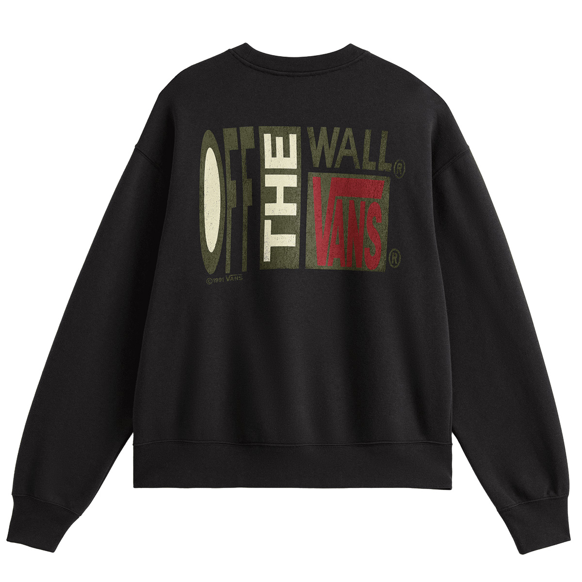 Vans Stretch Stack Crackle Sweater Black