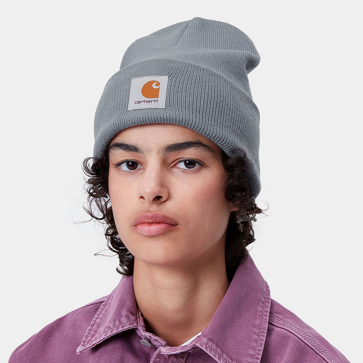 Carhartt WIP Acrylic Watch Hat Dove Grey