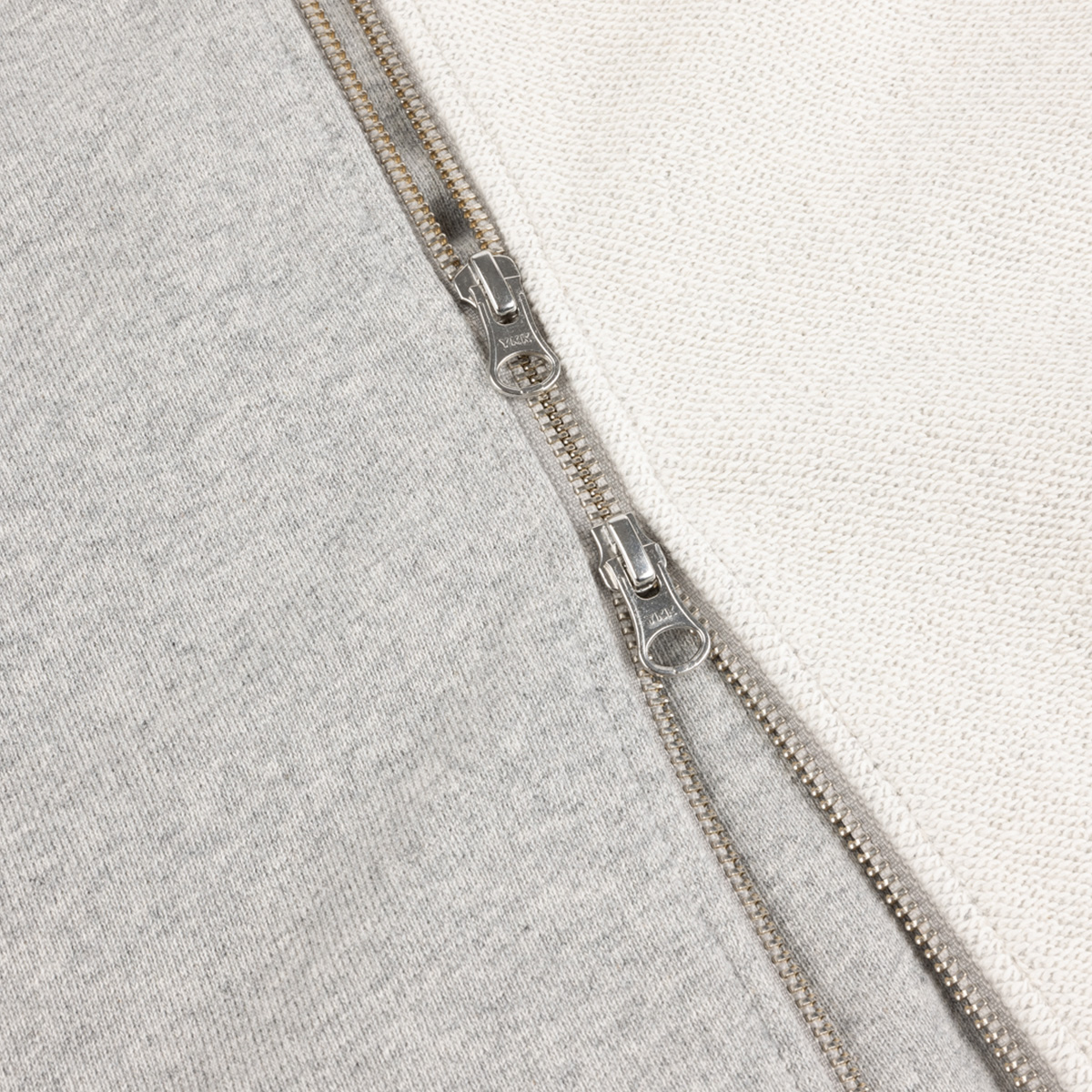 Dime Reverse French Terry Zip Hooded Sweater Heather Gray Dime Reverse French Terry Zip Hooded Sweater Heather Gray