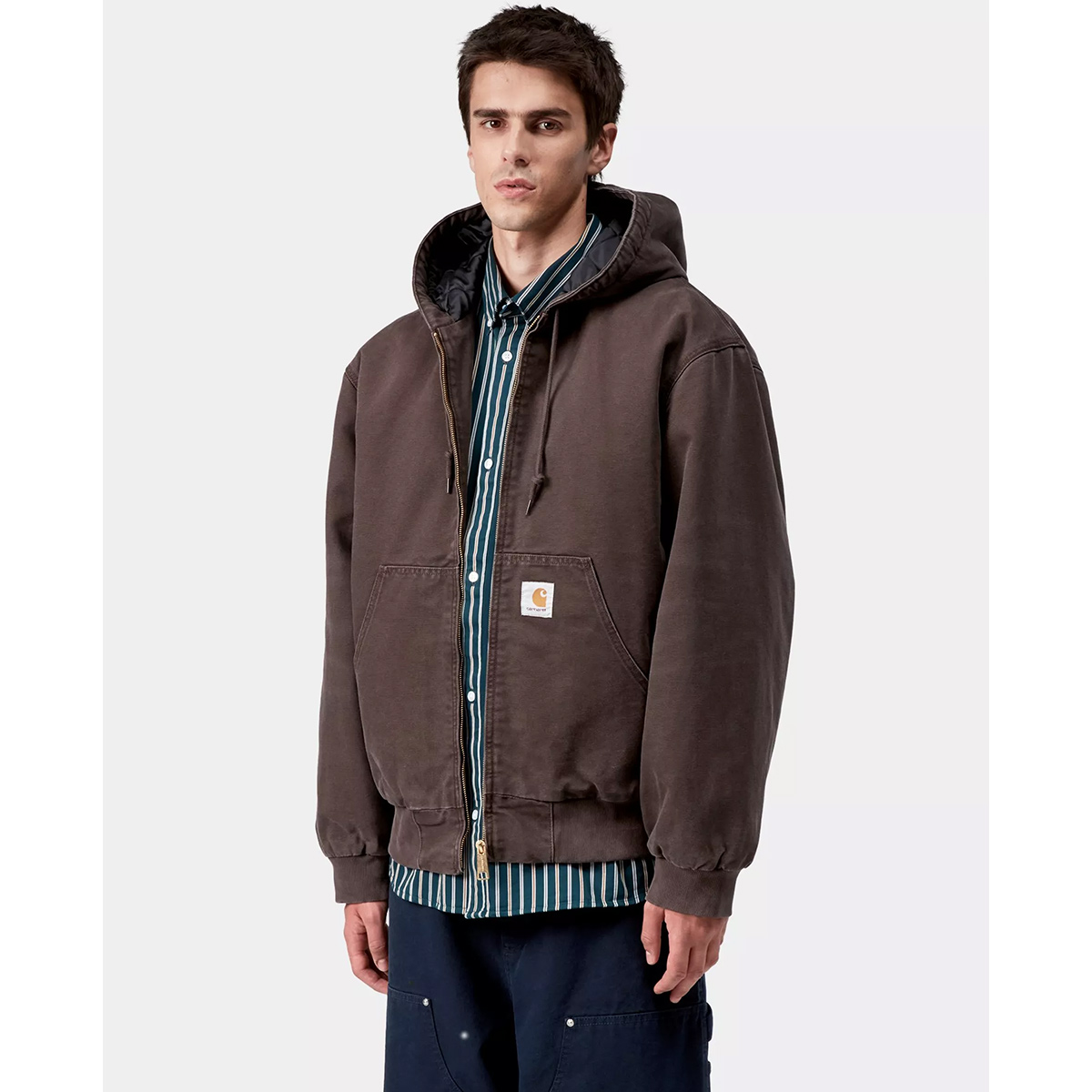 Carhartt WIP OG Active Jacket Tobacco Stone Canvas