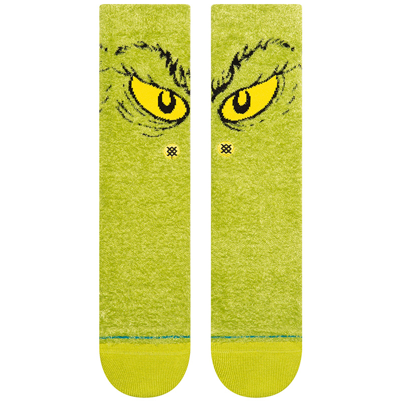 Stance Da Da Dagrinch Socks Green Stance Da Da Dagrinch Socks Green