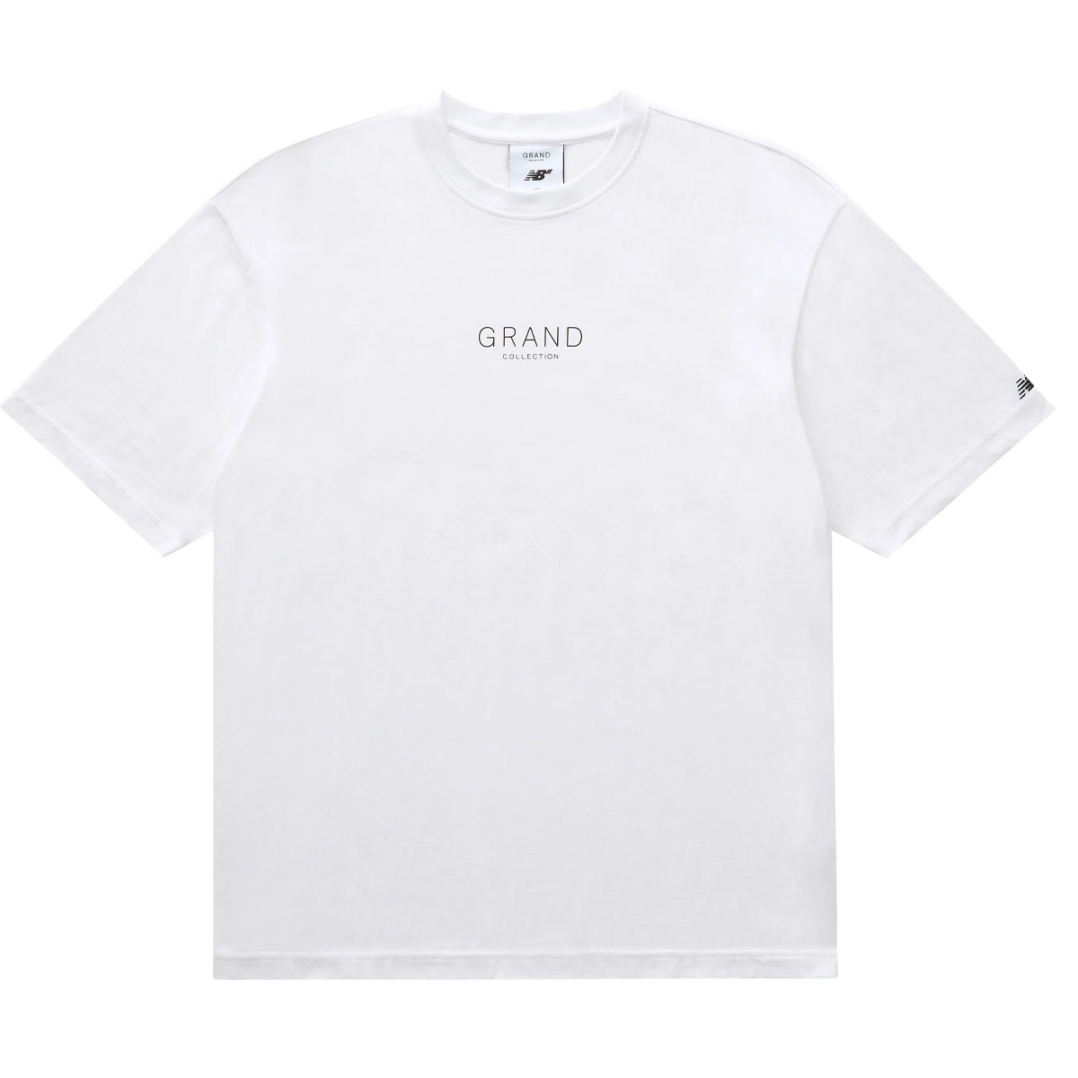 Grand Collection x New Balance Grand Classic Logo T-Shirt White Grand Collection x New Balance Grand Classic Logo T-Shirt White