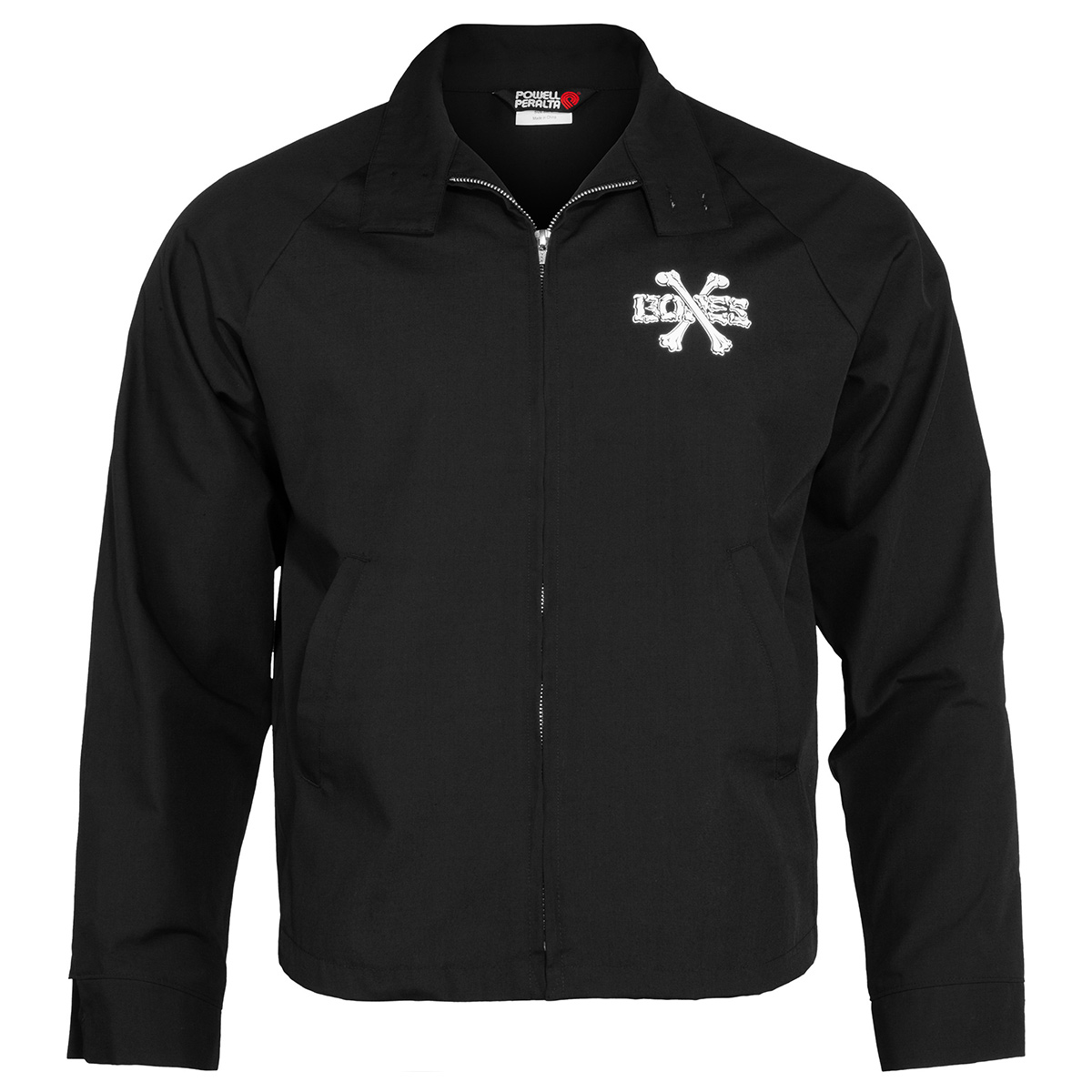 Powell Peralta Cross Bones Gas Jacket Black Powell Peralta Cross Bones Gas Jacket Black