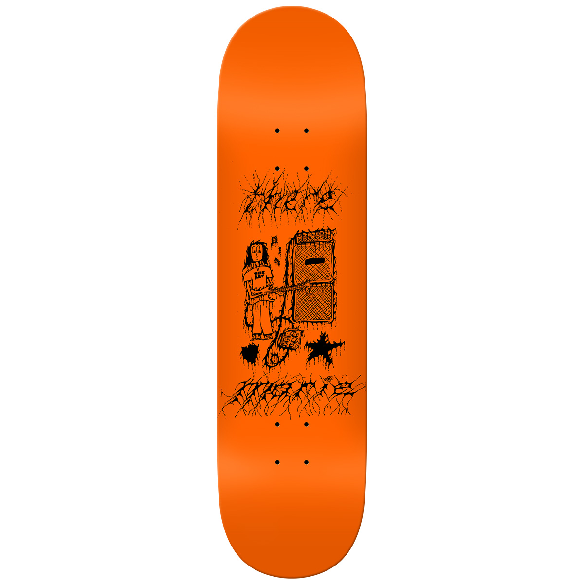 THERE Marie Rock Chick Skateboard Deck 8.25 THERE Marie Rock Chick Skateboard Deck 8.25
