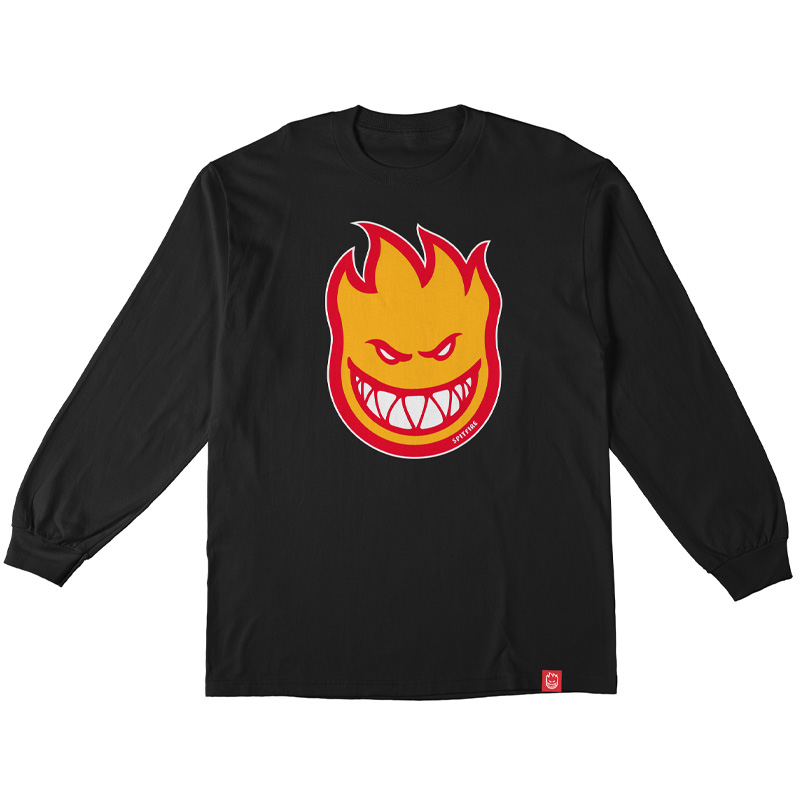 Spitfire Bighead Fill Youth Longsleeve T-Shirt Black/Gold Spitfire Bighead Fill Youth Longsleeve T-Shirt Black/Gold
