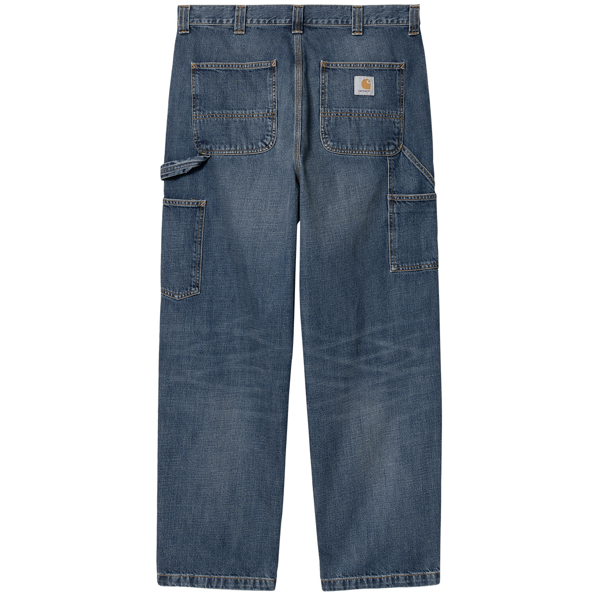 Carhartt WIP OG Single Knee Pant Blue Dark Used Wash