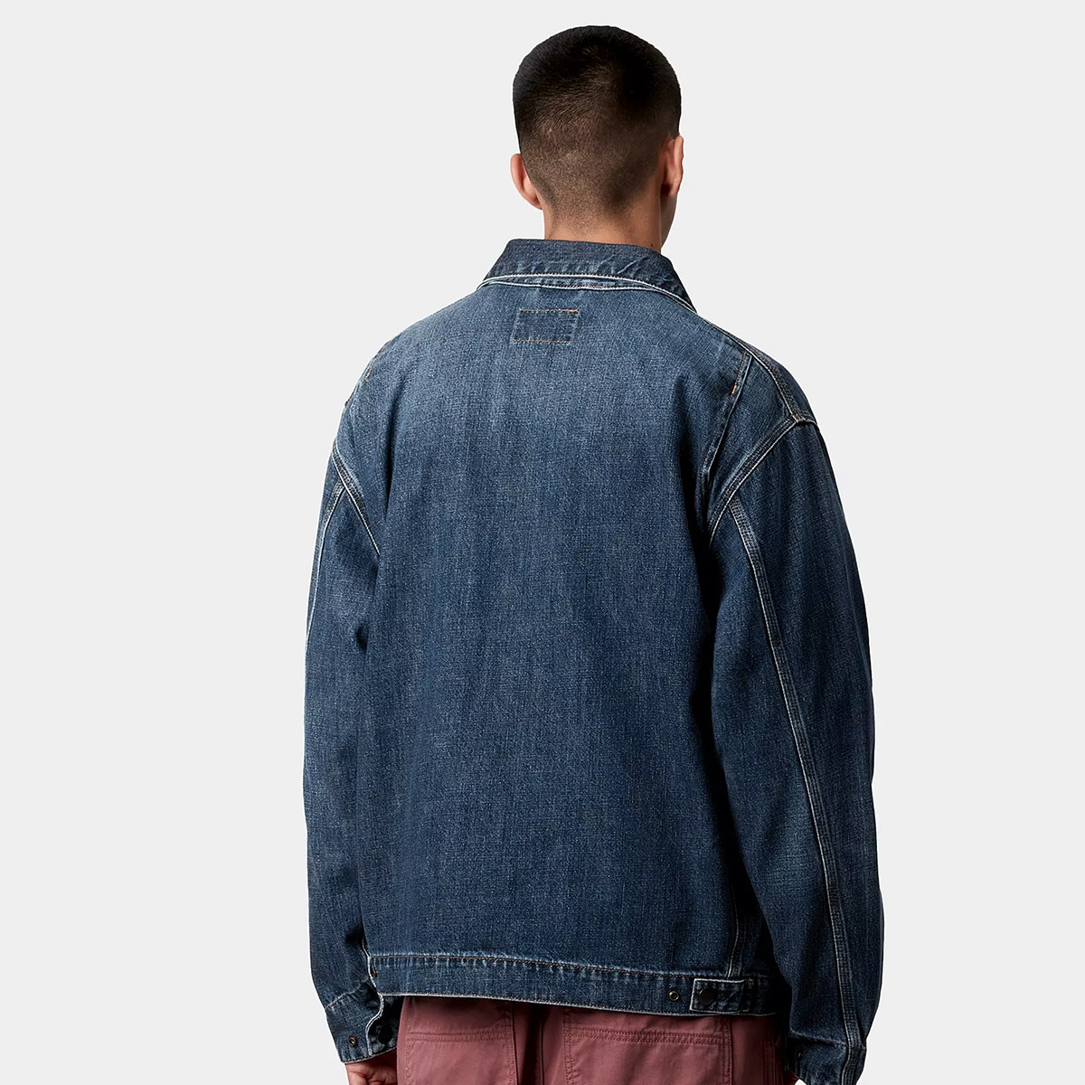 Carhartt WIP OG Detroit Jacket Blue Dark Used Wash Carhartt WIP OG Detroit Jacket Blue Dark Used Wash