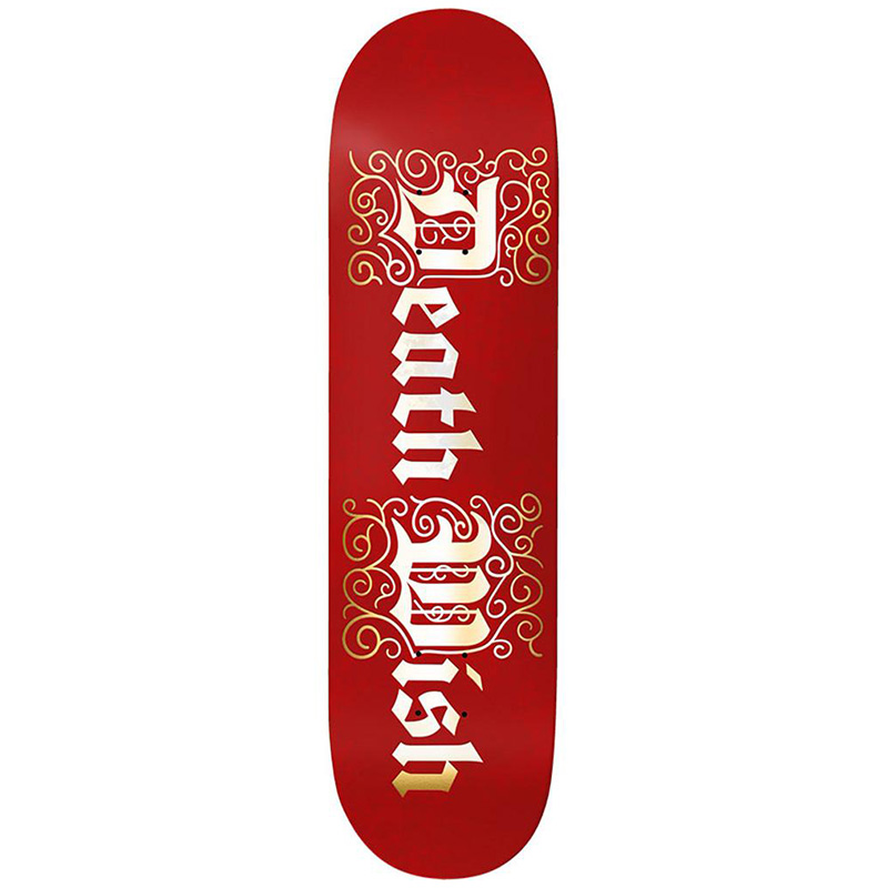 Deathwish Drop Cap Skateboard Deck 8.0