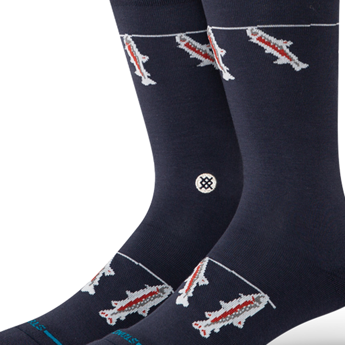 Stance Gone Fishin Crew Navy