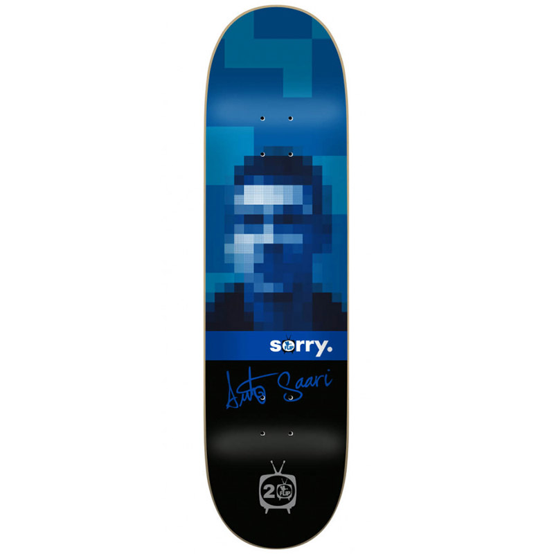 Flip Sorry 20th Anniversary Saari Skateboard Deck 8.4 Flip Sorry 20th Anniversary Saari Skateboard Deck 8.4