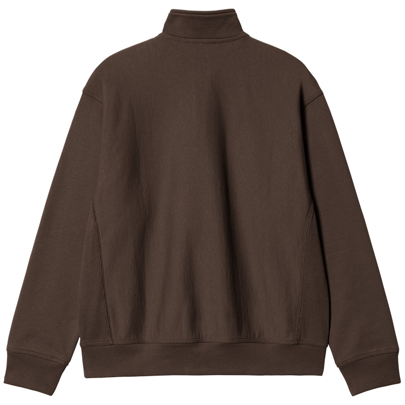 Carhartt WIP Half Zip American Script Sweater Tobacco Carhartt WIP Half Zip American Script Sweater Tobacco