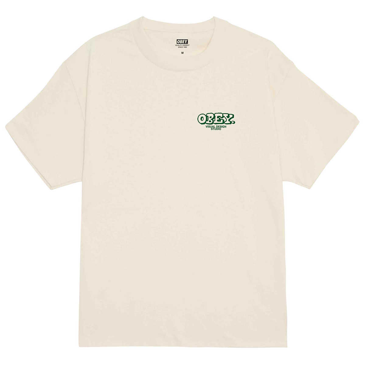 Obey Knowledge & Growth T-Shirt Cream Obey Knowledge & Growth T-Shirt Cream