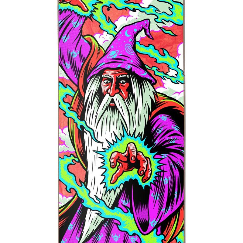Darkstar Whip HYB Skateboard Deck Red 8.0