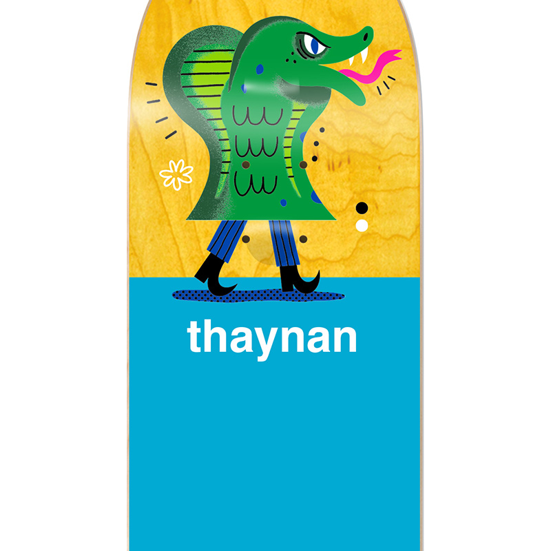 Enjoi Thaynan High Waters R7 Skateboard Deck 8.25 Enjoi Thaynan High Waters R7 Skateboard Deck 8.25