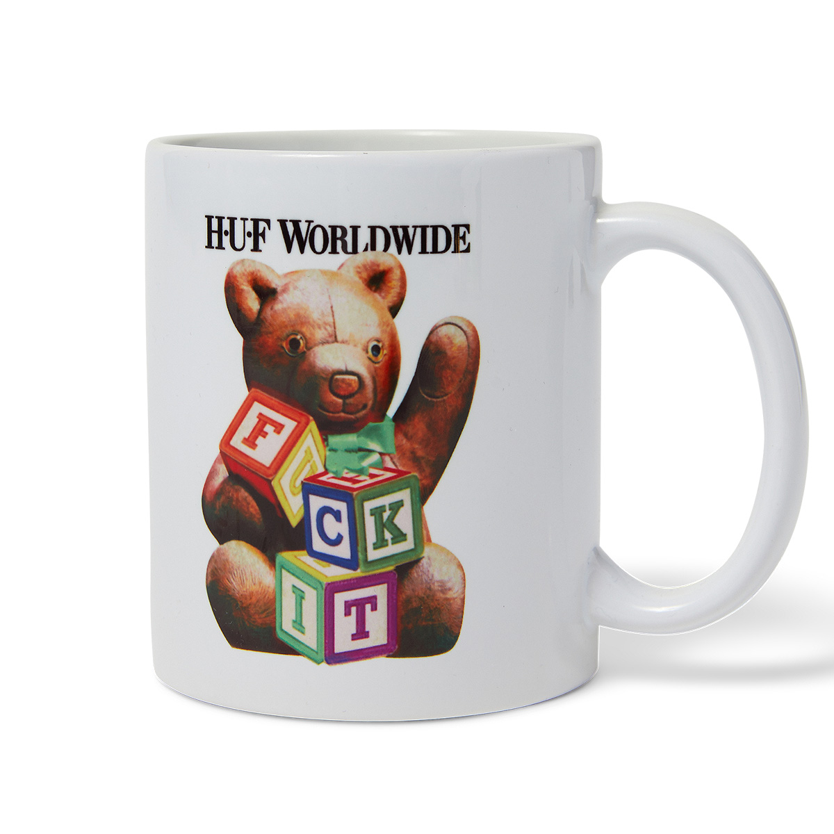 HUF Gift Bear Mug White
