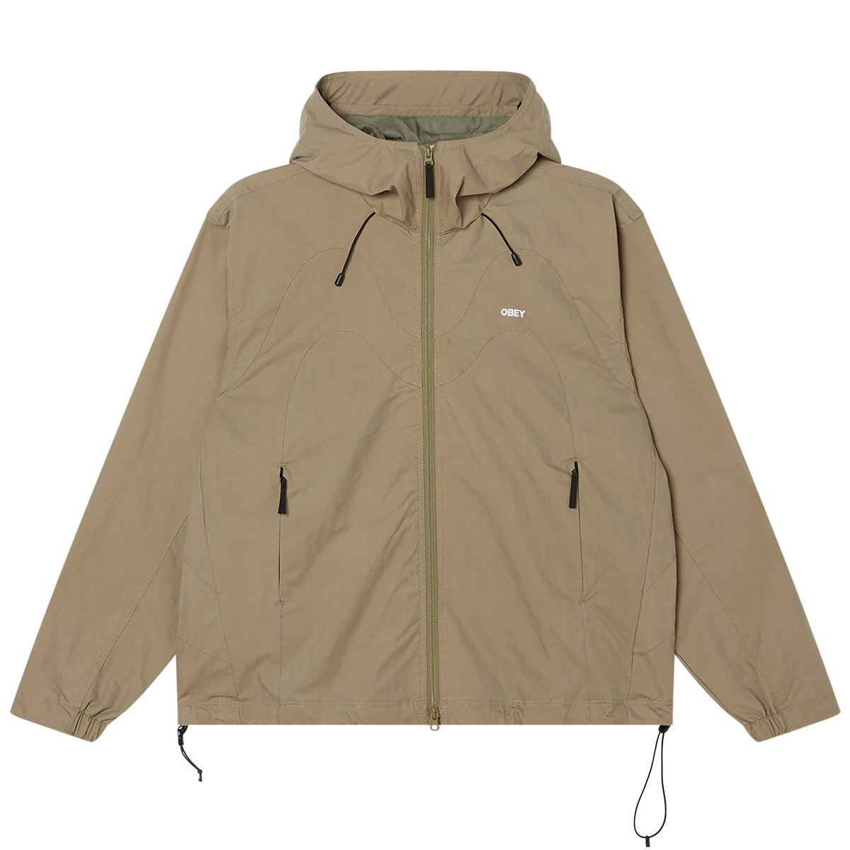 Obey Sota Shell Jacket Mermaid