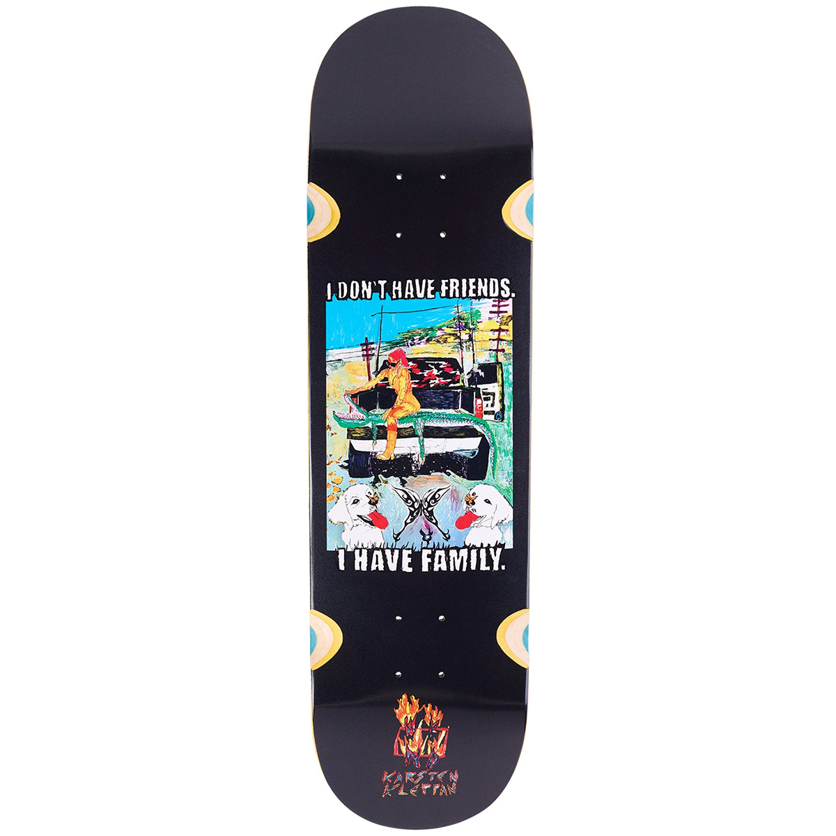WKND Karsten Kleppan Family Skateboard Deck WB Shape 8.5