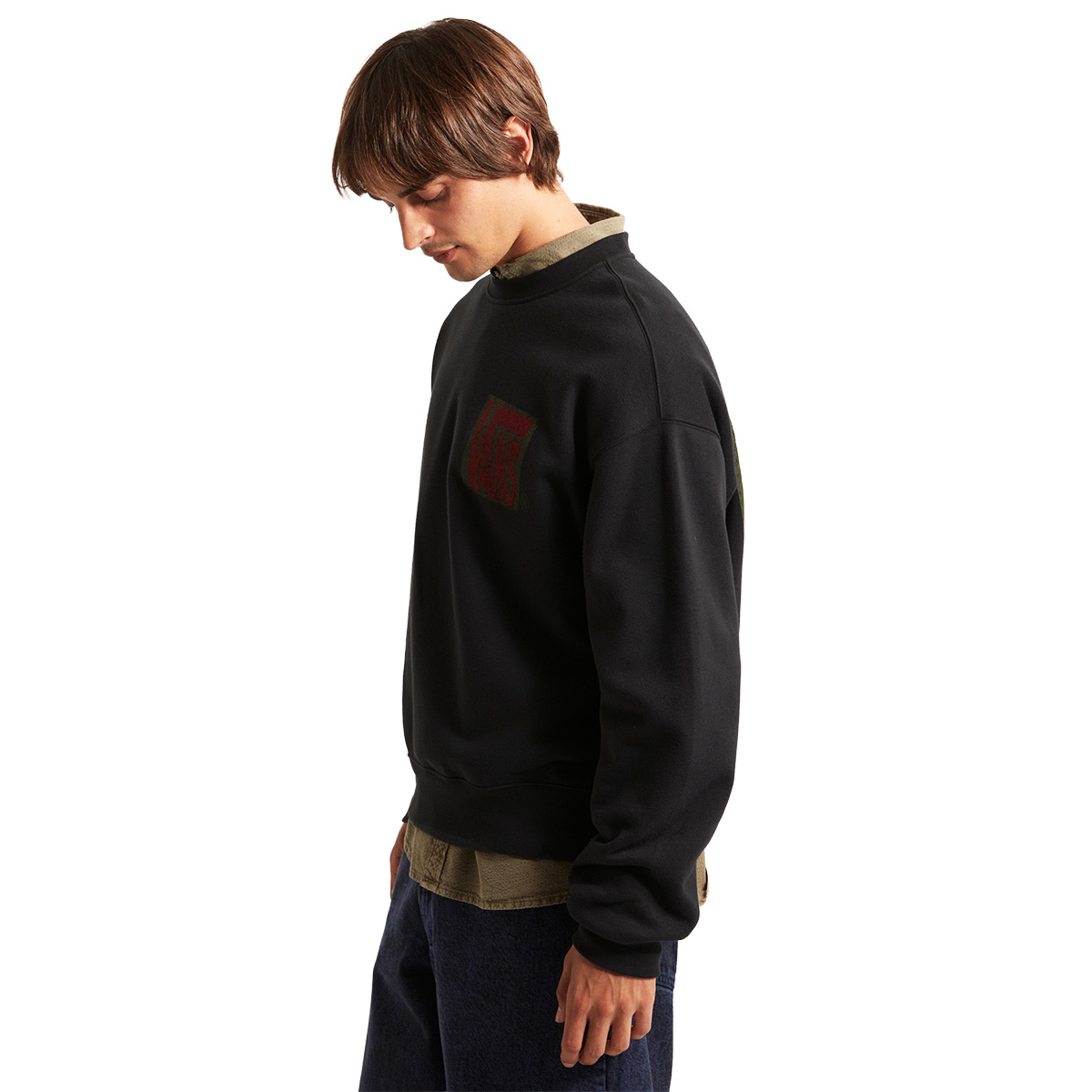 Vans Stretch Stack Crackle Sweater Black