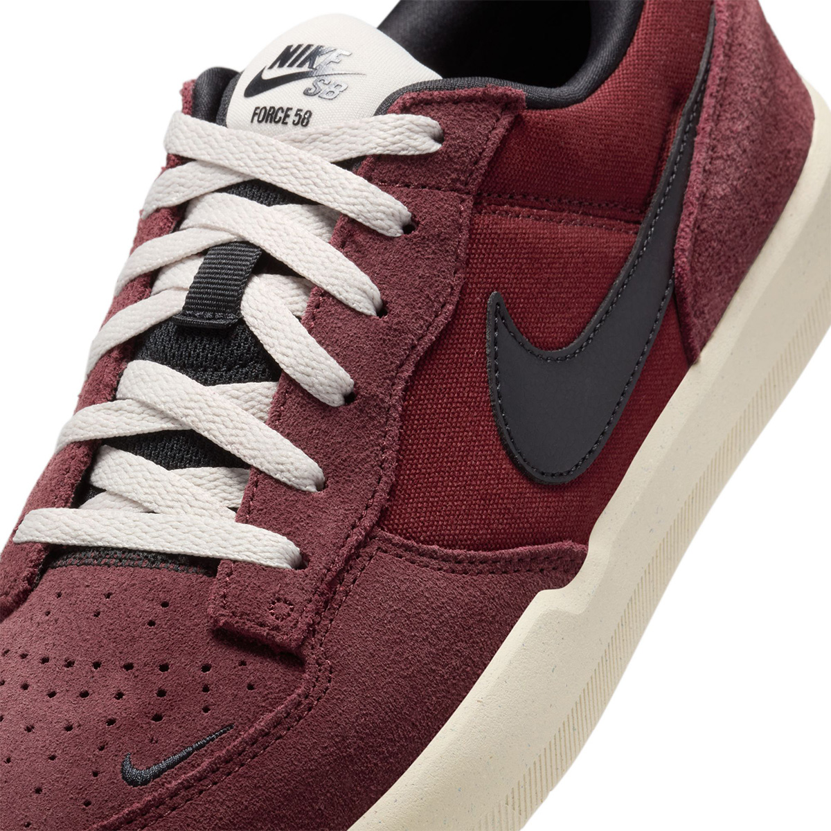 Nike SB Force 58 Dark Team Red/Black-Black-LT Orewood Brn Nike SB Force 58 Dark Team Red/Black-Black-LT Orewood Brn