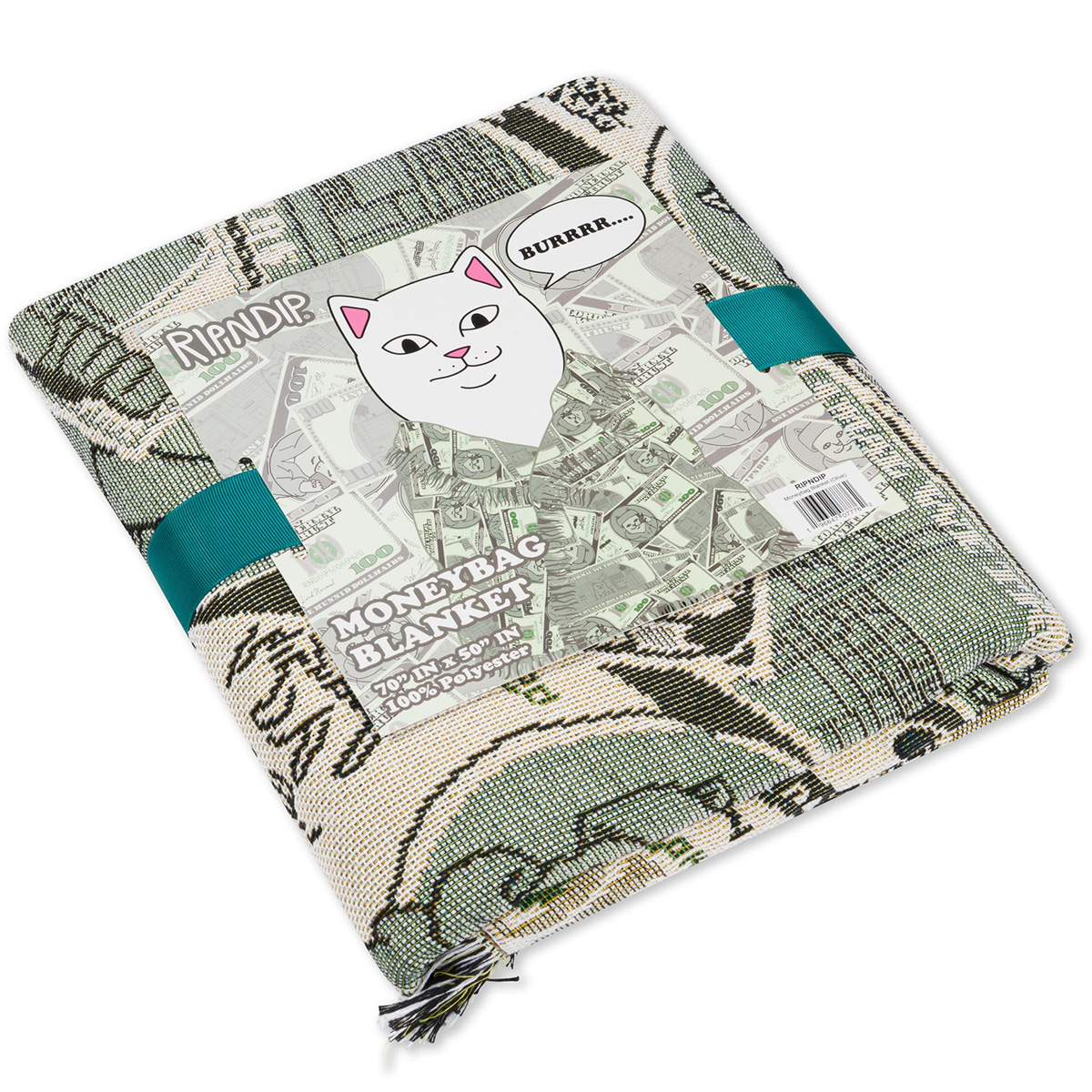 RIPNDIP Moneybag Blanket Olive